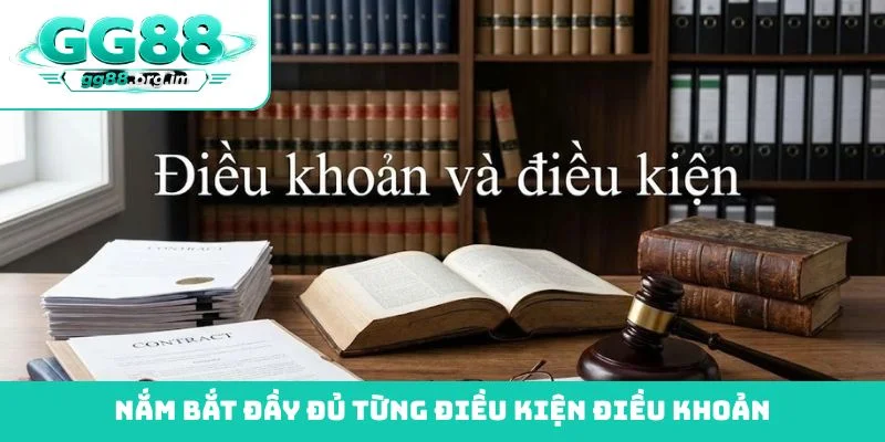 Nắm bắt đầy đủ từng điều kiện điều khoản